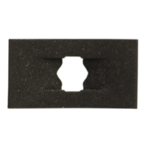 Midwest Fastener 1/8" Black Phosphate Rectangular Push Nuts 30PK 61154